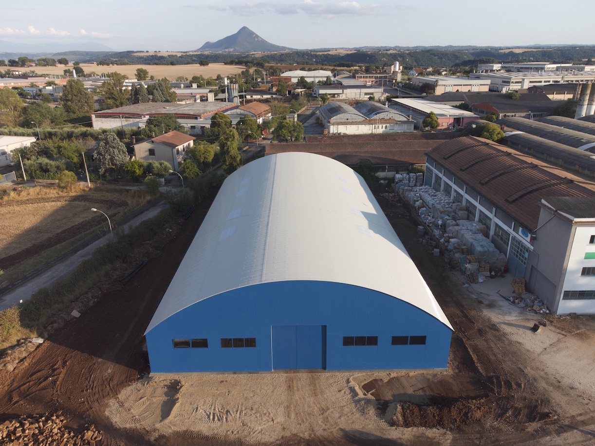 hangar industriel amovible